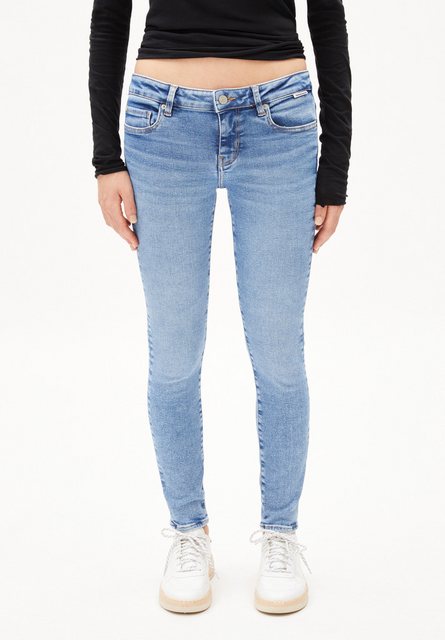 Armedangels Boyfriend-Jeans TAYNAA Damen (X-Stretch, Skinny Fit) serenity günstig online kaufen