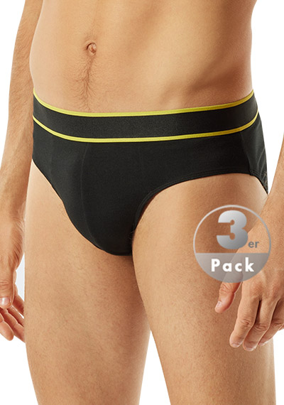 Schiesser 3-er Set Trunks Schwarz günstig online kaufen