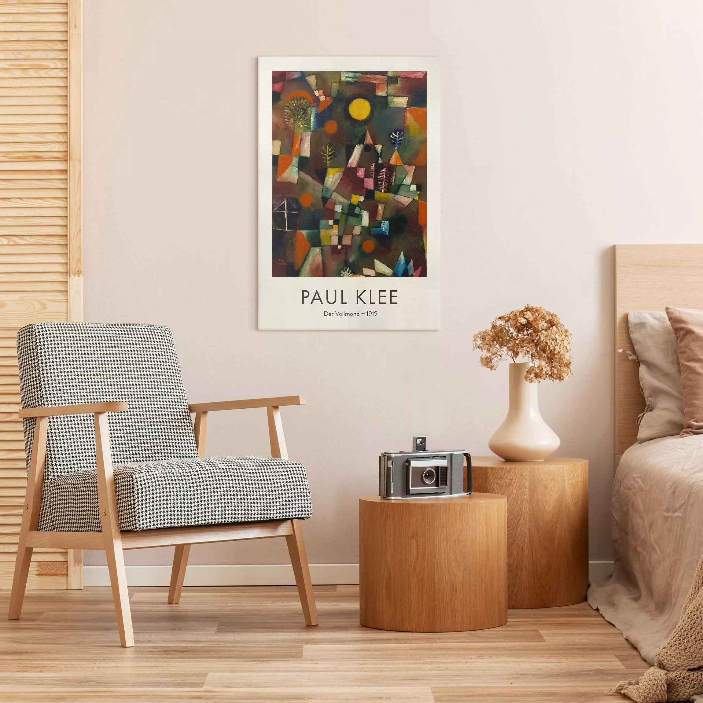 Leinwandbild Paul Klee - Der Vollmond - Museumsedition günstig online kaufen