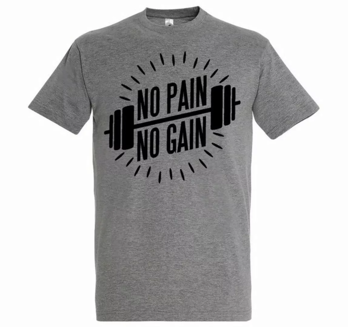 Youth Designz T-Shirt No Pain No Gain Herren Shirt mit trendigem Fitness Mo günstig online kaufen