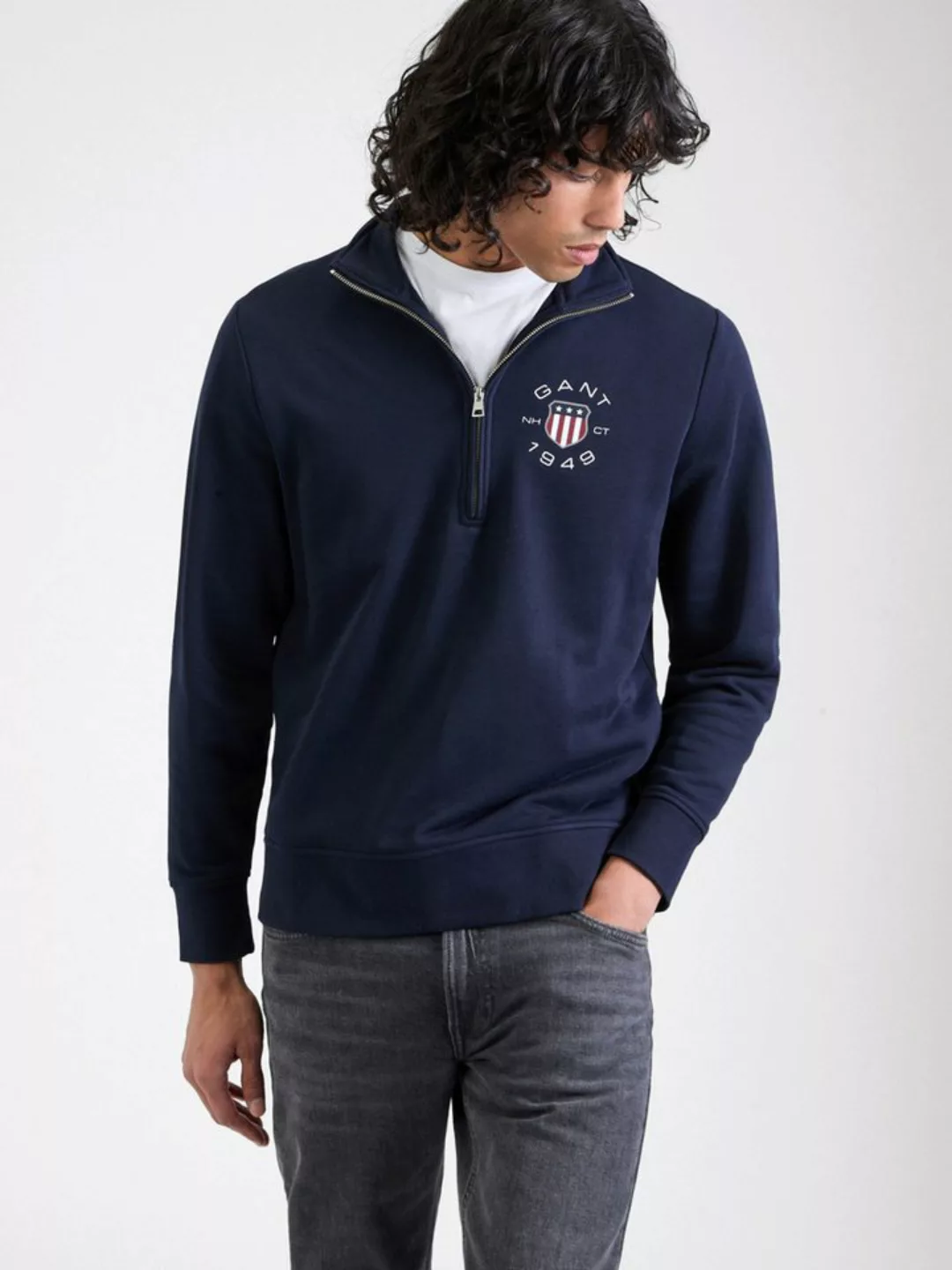 Gant Sweatshirt (1-tlg) Plain/ohne Details günstig online kaufen