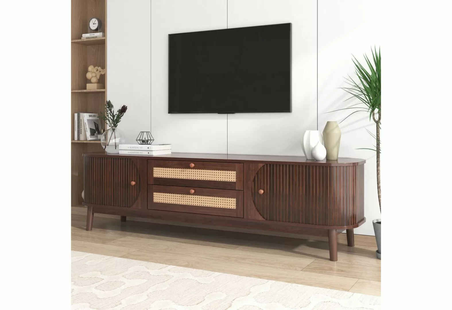 HAUSS SPLOE TV-Schrank TV-Schrank Fernsehtisch TV Board TV- Lowboard (TV-Sc günstig online kaufen