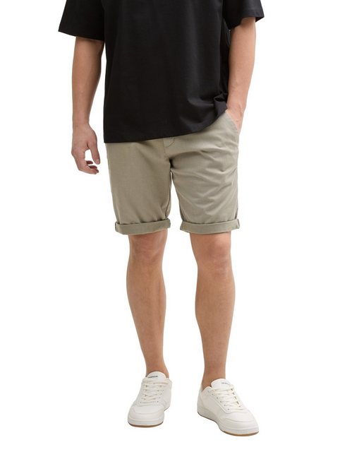 TOM TAILOR Denim Shorts Regular Fit Chino Shorts mit Gürtel günstig online kaufen