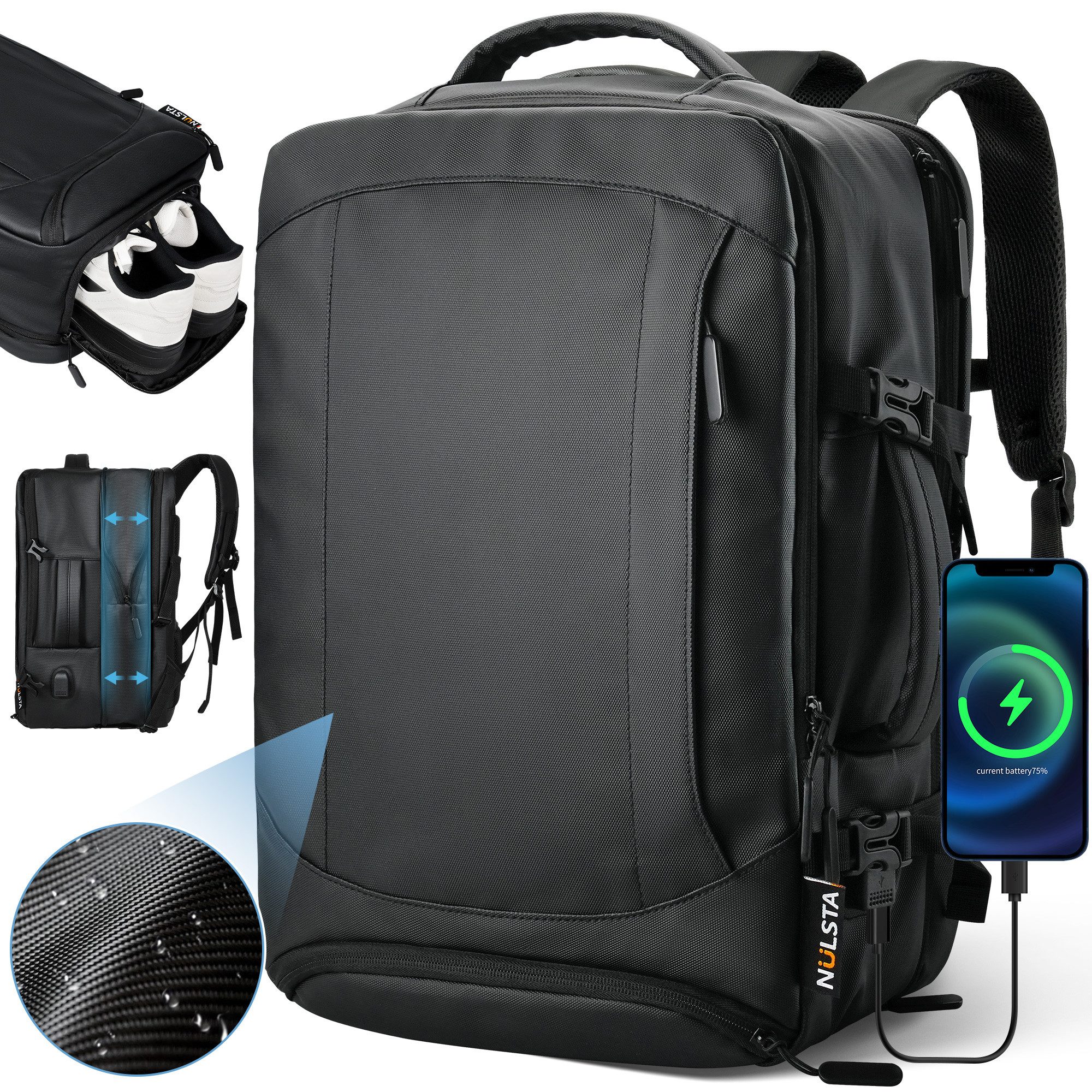 NULSTA Reiserucksack Rucksack 38L Premium 900D günstig online kaufen