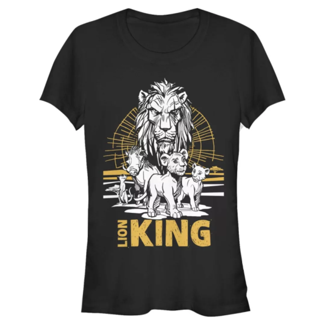 Disney - Der König der Löwen - Gruppe Lion King Group - Frauen T-Shirt günstig online kaufen