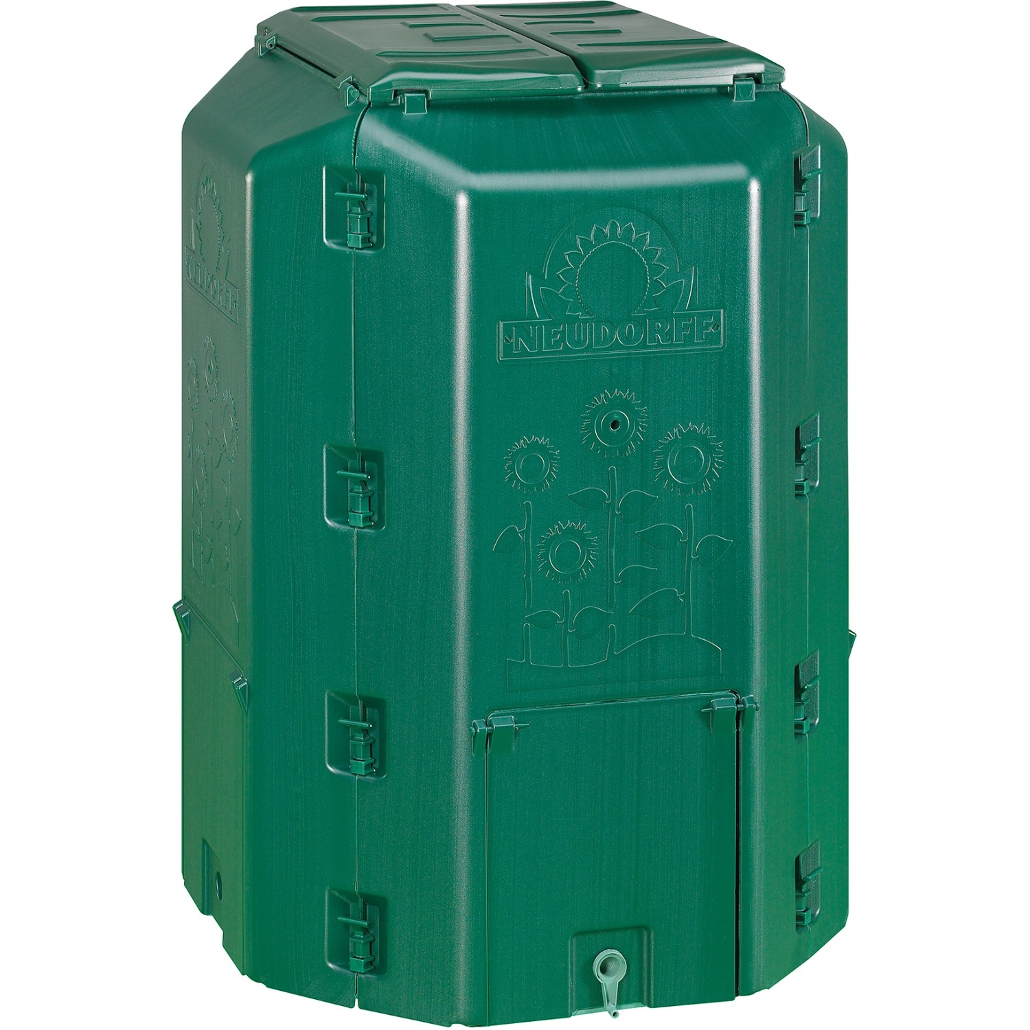 Neudorff Thermo-Komposter DuoTherm 530 l Grün günstig online kaufen