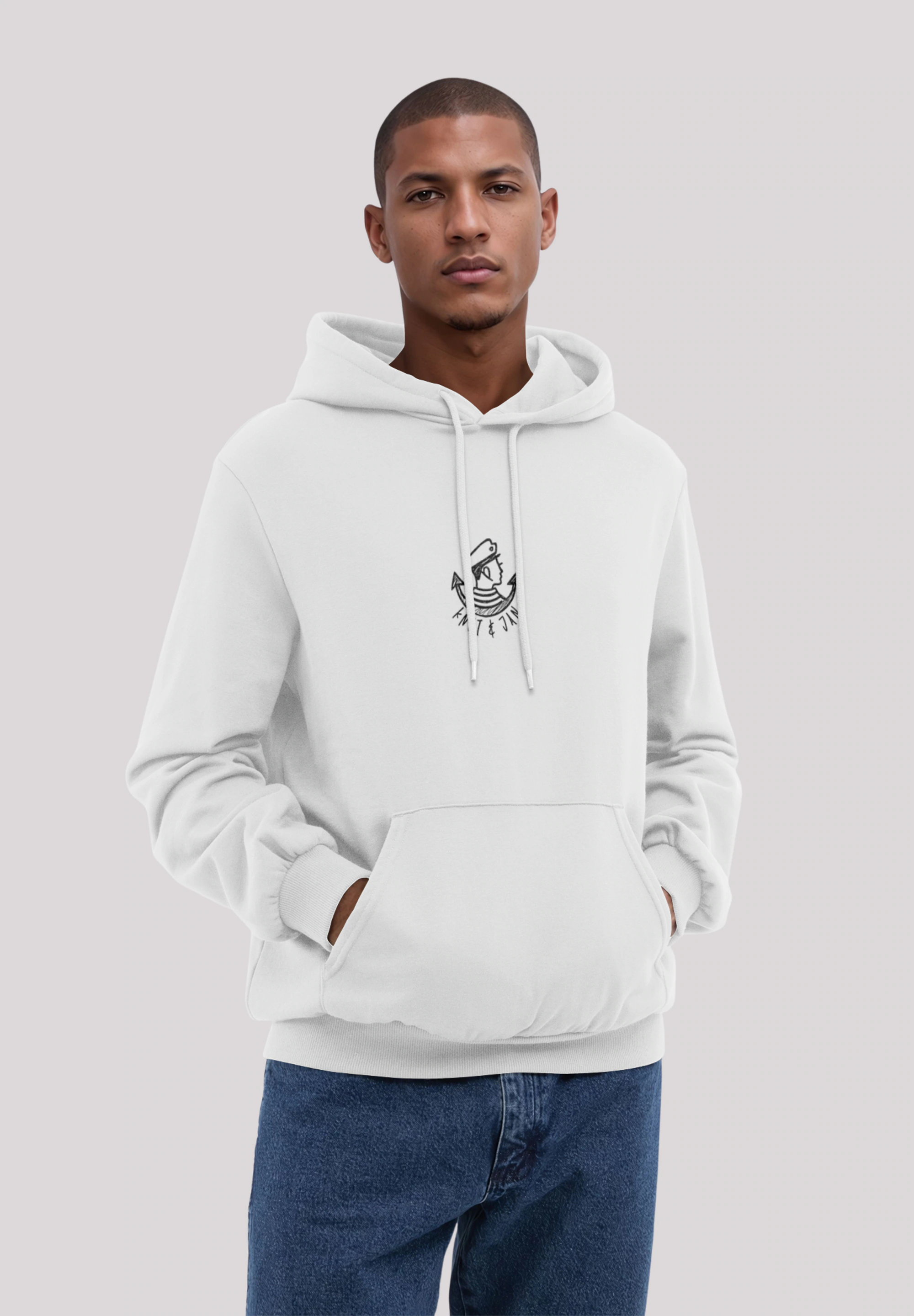 F4NT4STIC Kapuzenpullover "Knut und Jan Scribble Logo", Osteee Kollektion, günstig online kaufen