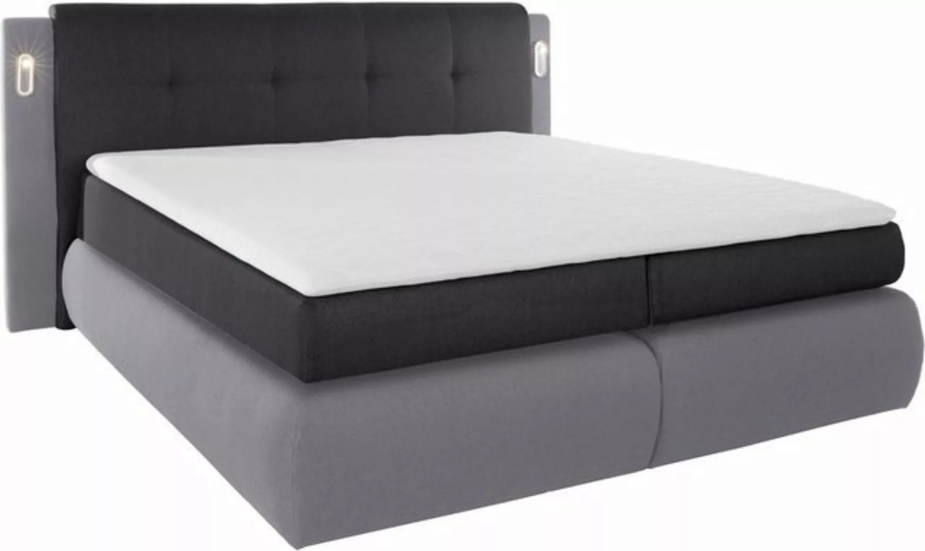 COLLECTION AB Boxspringbett Borna, inklusive Bettkasten, LED-Beleuchtung un günstig online kaufen