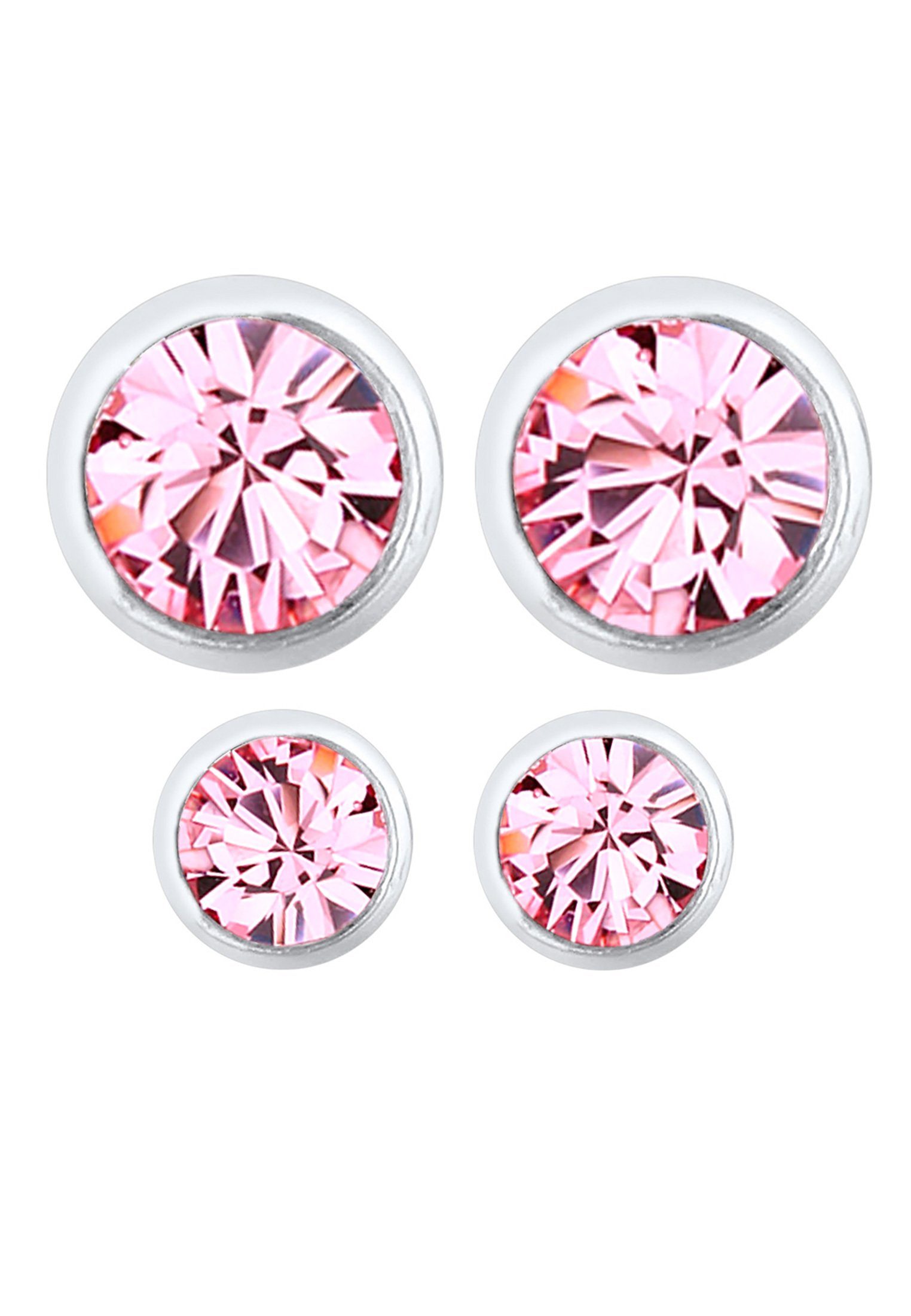 Elli Ohrring-Set Ohrstecker Set Weiß 925 günstig online kaufen