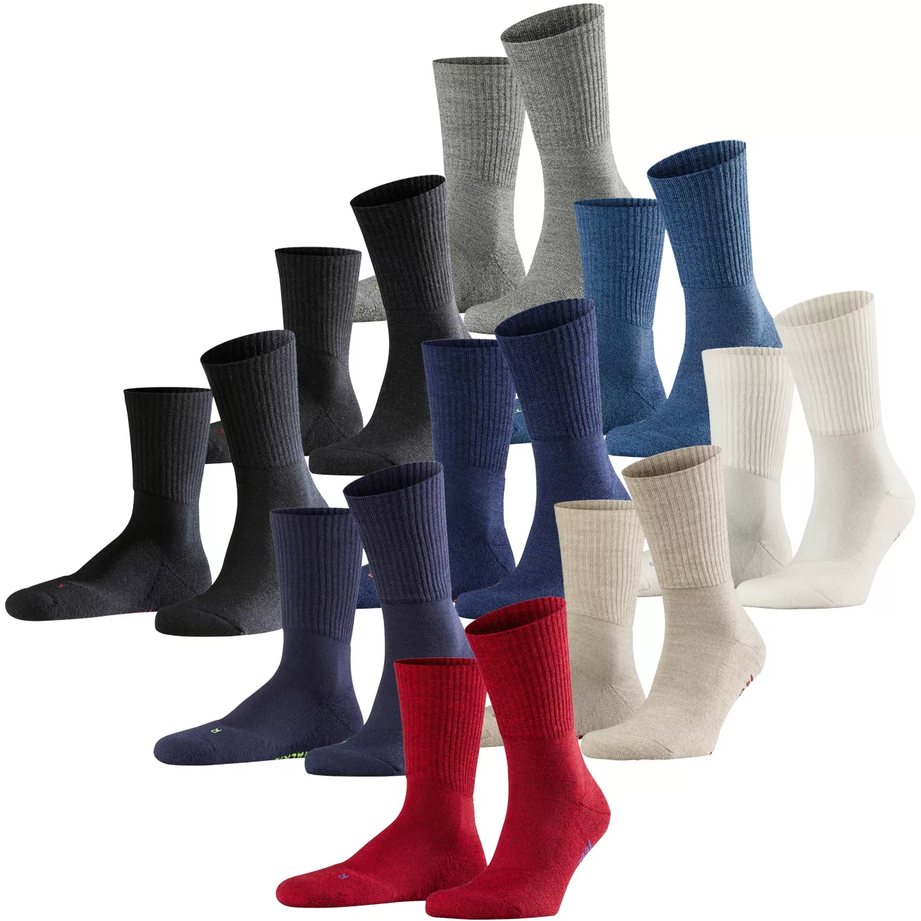 Falke Unisex Socken Walkie Light 2er 3er 4er Multipack günstig online kaufen