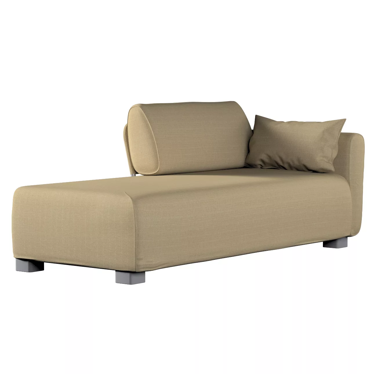 Bezug für Mysinge Recamiere Sofa, dunkelbeige, Sofahusse, Mysinge Recamiere günstig online kaufen