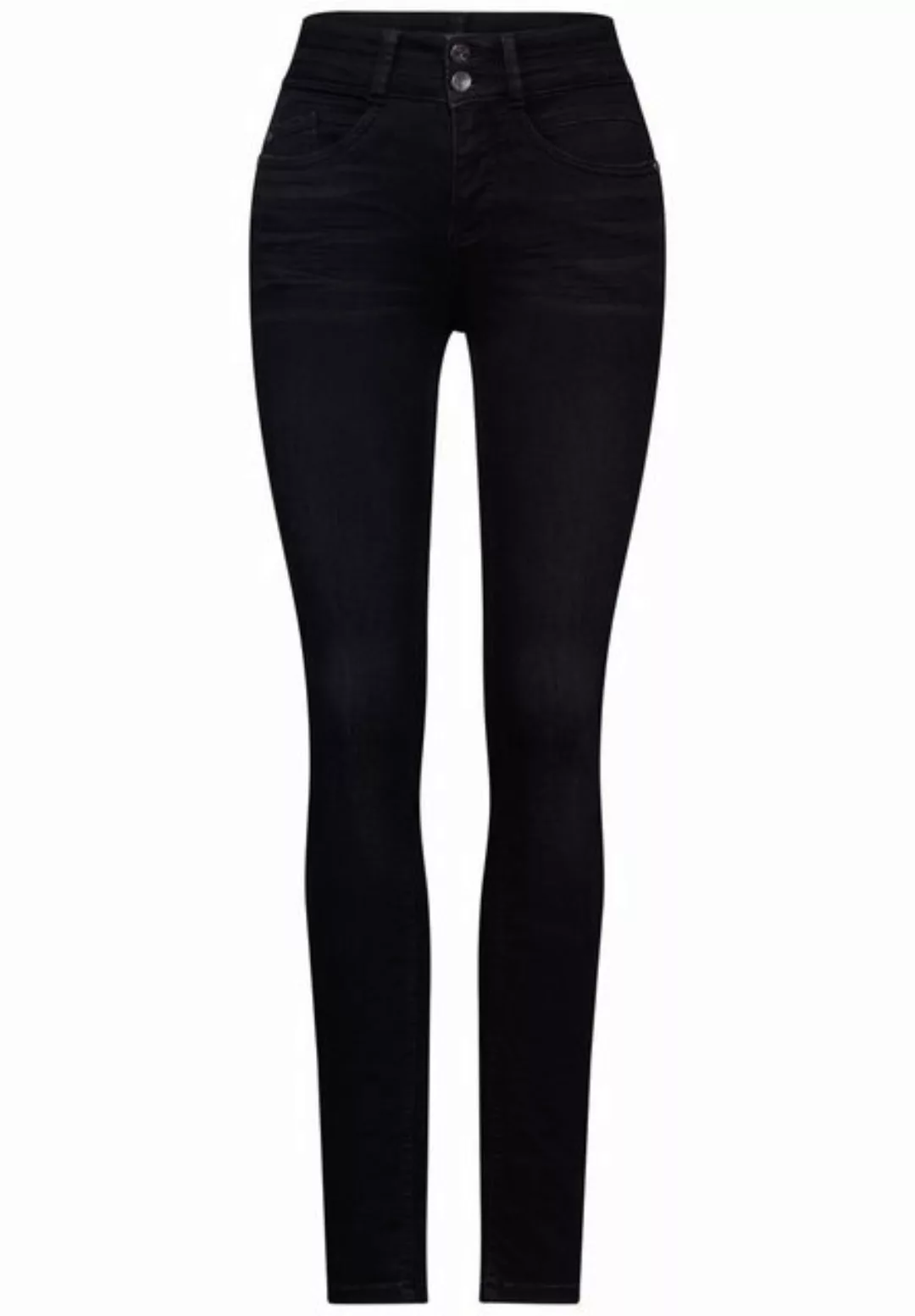 STREET ONE Slim-fit-Jeans, High Waist günstig online kaufen