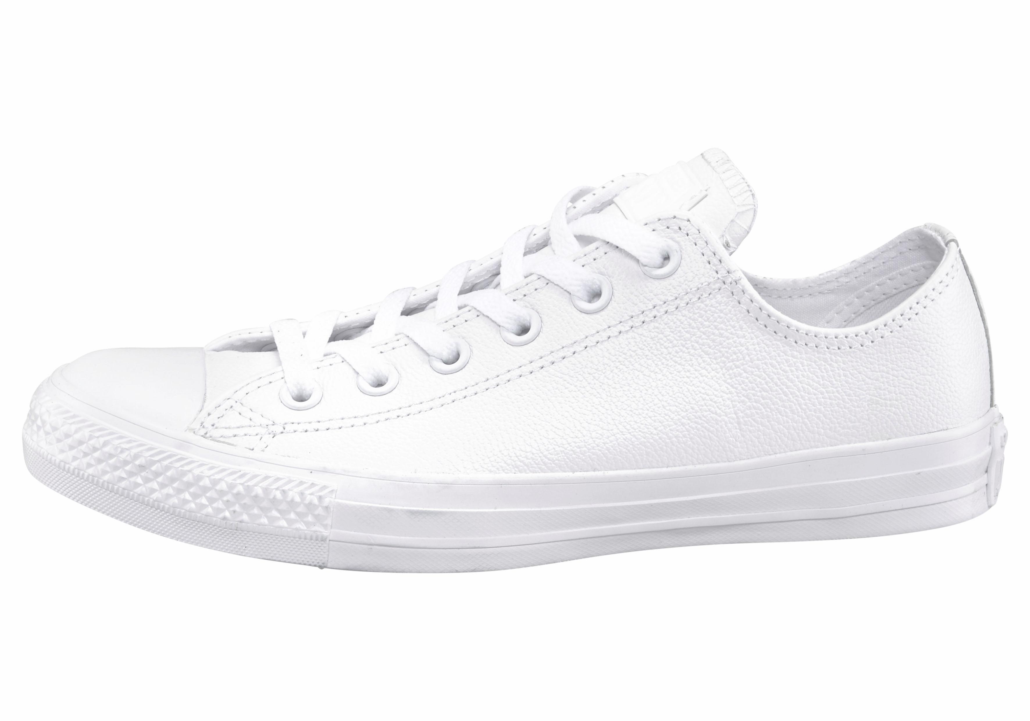 Converse Sneaker "Chuck Taylor Basic Leather Ox Monocrome" günstig online kaufen