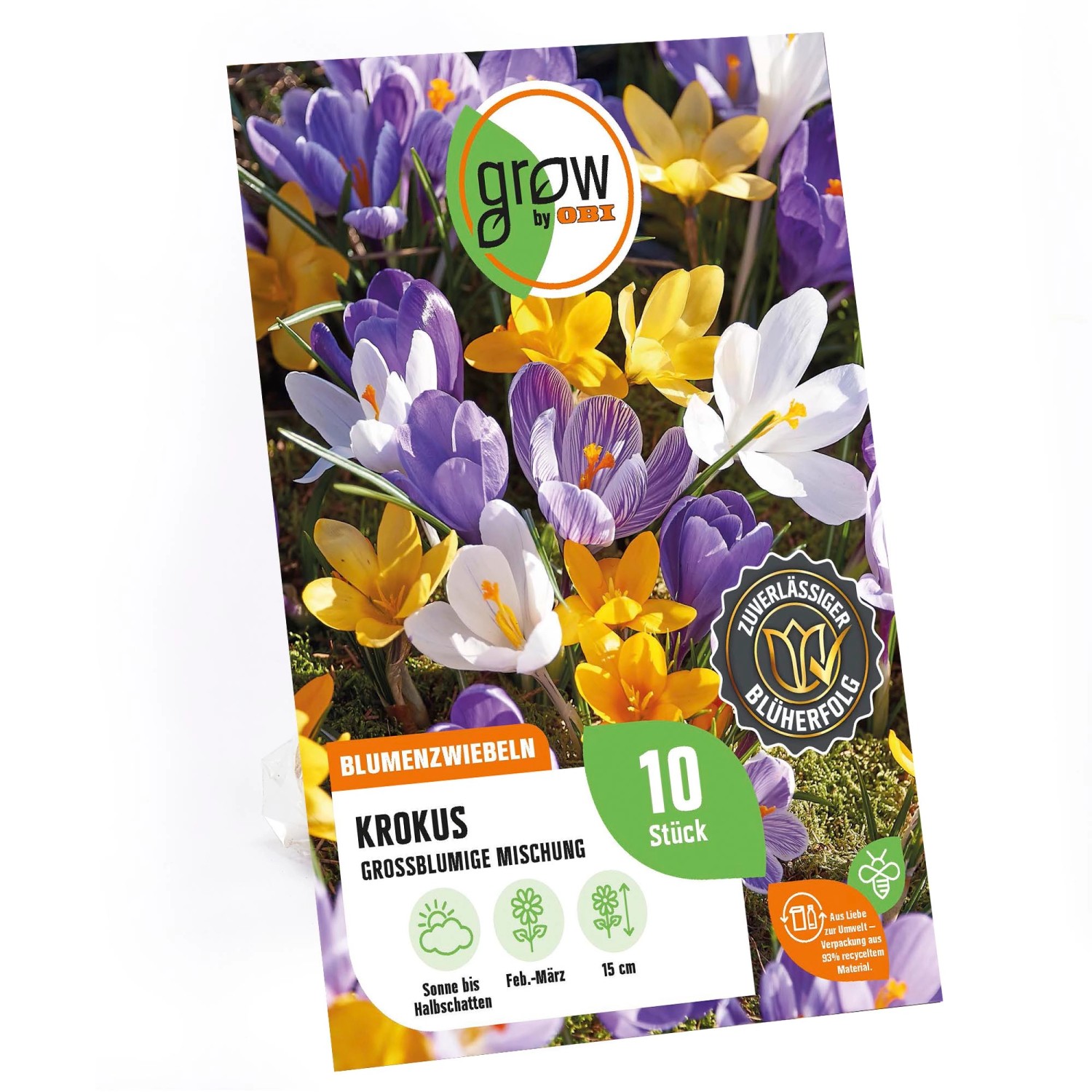 GROW by OBI Krokus Mischung 15 cm Crocus vernus günstig online kaufen