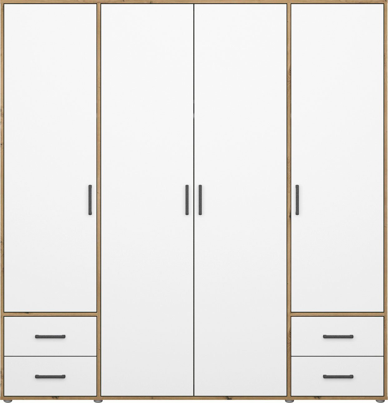 rauch Drehtürenschrank "Kleiderschrank Schrank Garderobe Wäscheschrank VOYA günstig online kaufen