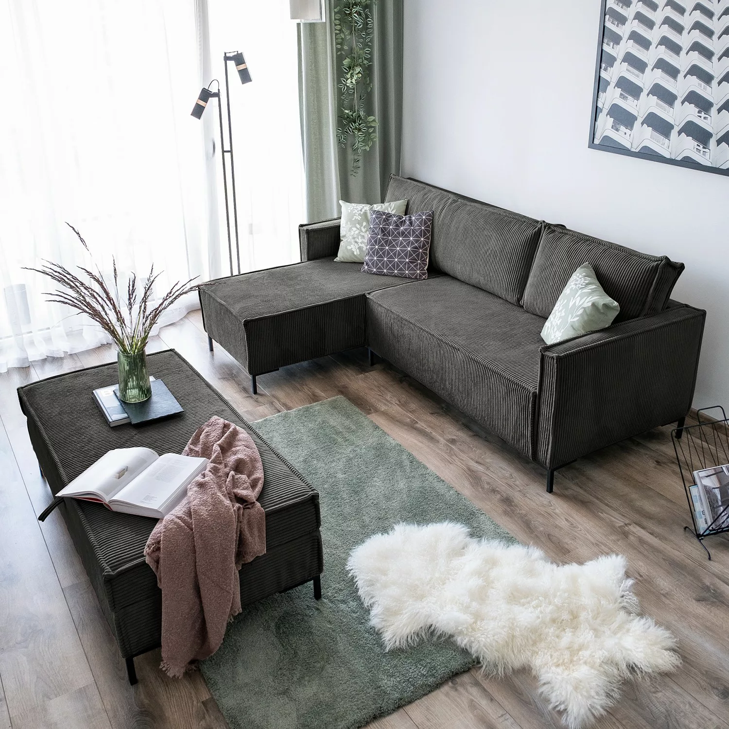 home24 Ecksofa Maura günstig online kaufen