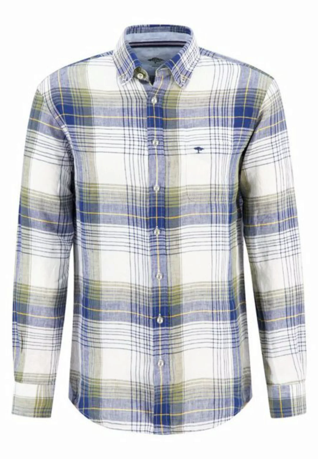 FYNCH-HATTON Leinenhemd Linen Checks, B.D., 1/1 günstig online kaufen