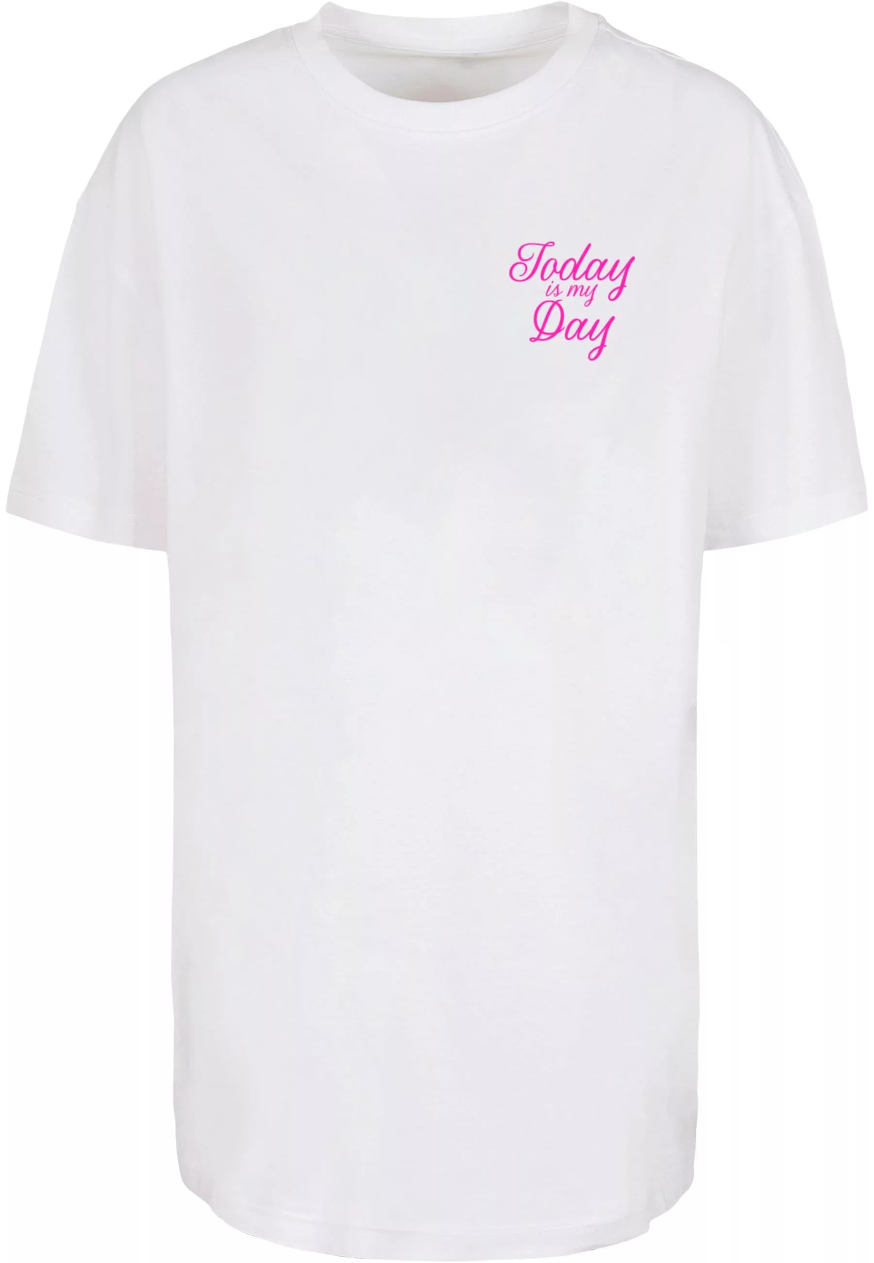 Merchcode T-Shirt "Merchcode Damen Ladies WD - 8 March Oversized Boyfriend günstig online kaufen