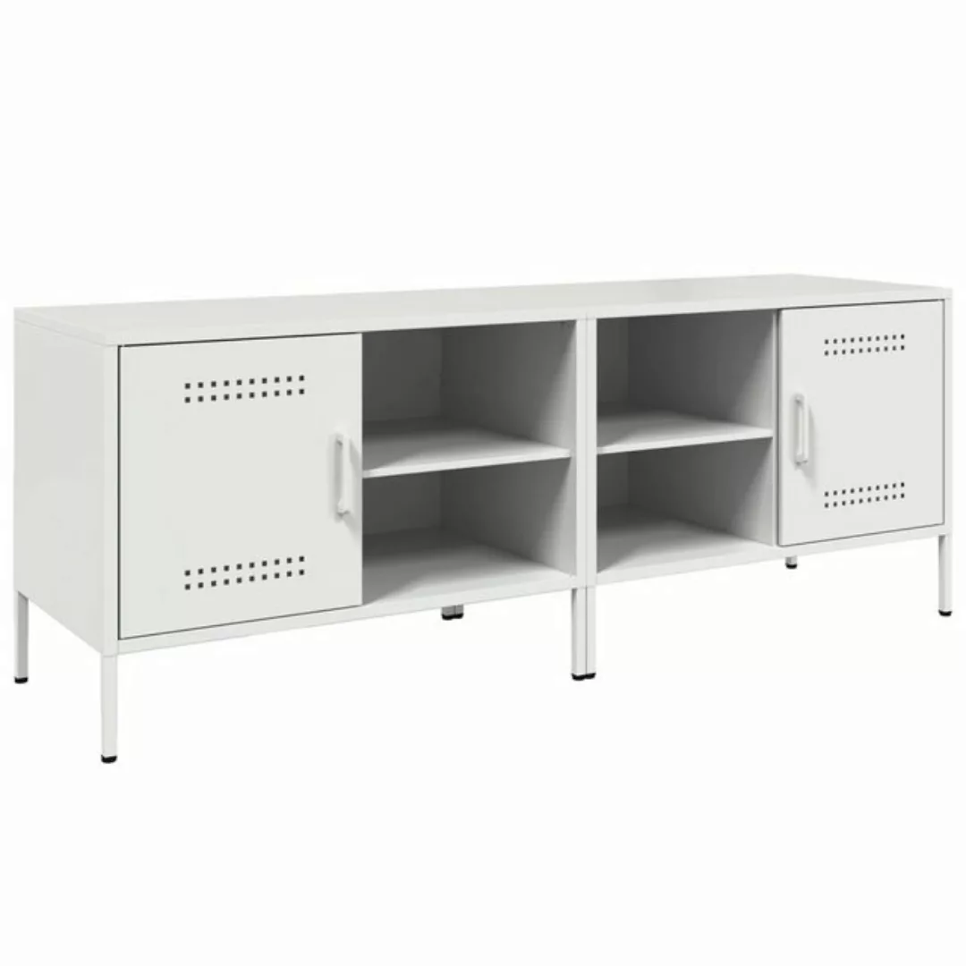 vidaXL TV-Schrank TV-Schränke 2 Stk. Weiß 68x39x50,5 cm Stahl günstig online kaufen