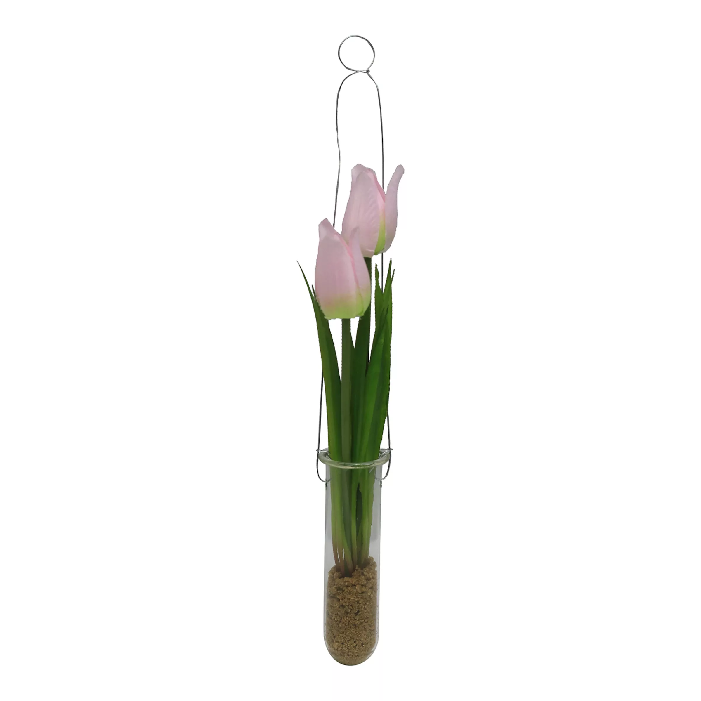 Tulpe i. Reagenzglas ca. 28cm, hellrosa günstig online kaufen