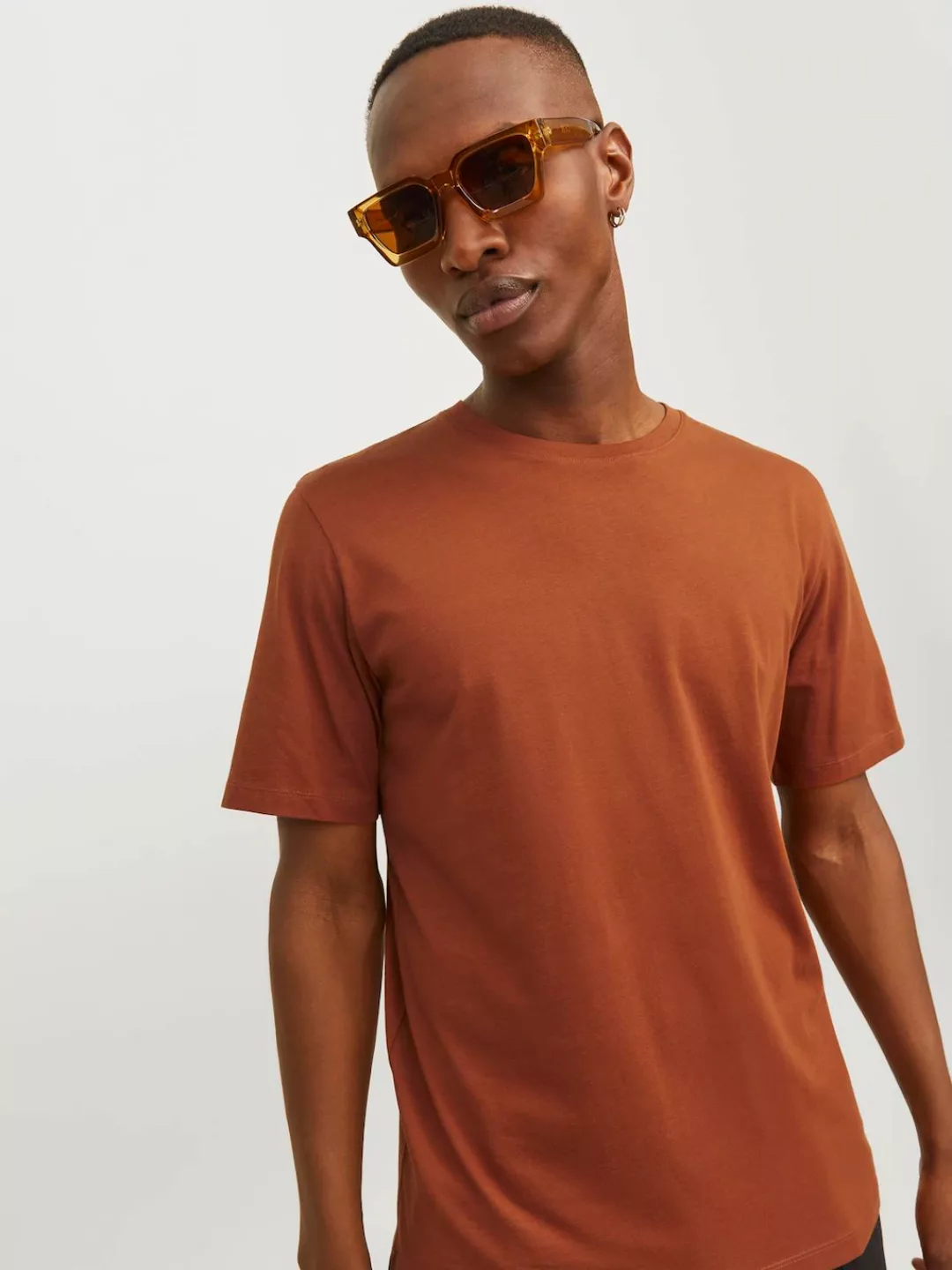 Jack & Jones Rundhalsshirt "JJEORGANIC BASIC TEE SS O-NECK NOOS", mit Rundh günstig online kaufen