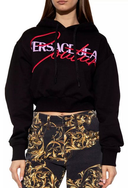 Versace Jeans Couture Hoodie Kapuzen-Sweatshirt Logo Hoodie Pullover Hooded günstig online kaufen