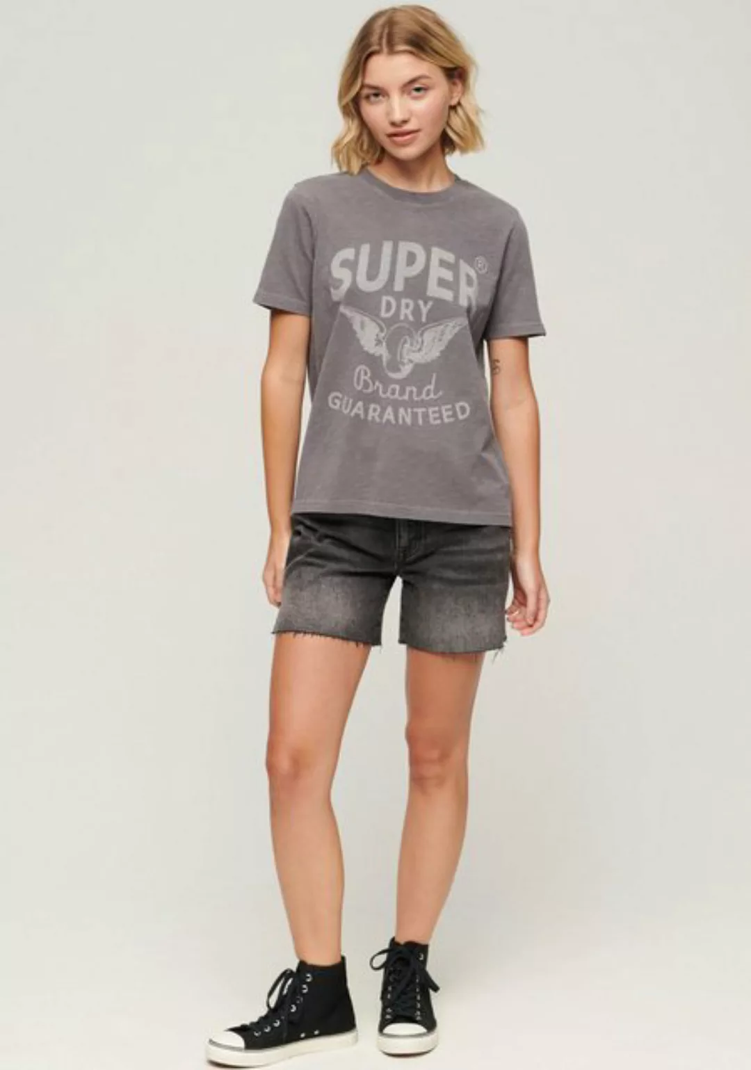 Superdry Print-Shirt ARCHIVE KISS PRINT RELAXED TEE günstig online kaufen