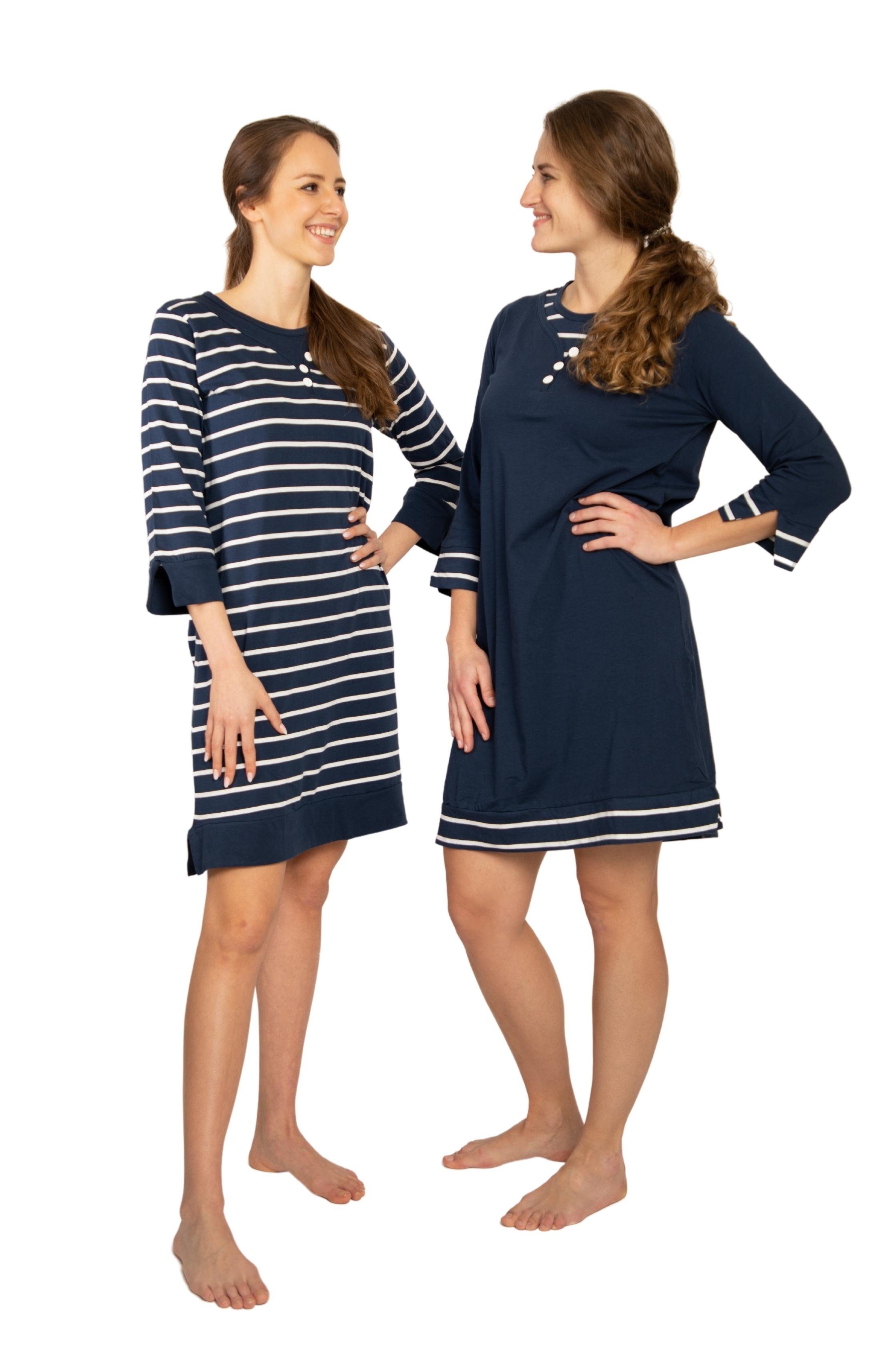 Consult-Tex Nachthemd Damen Nachthemd 2 Stück günstig online kaufen