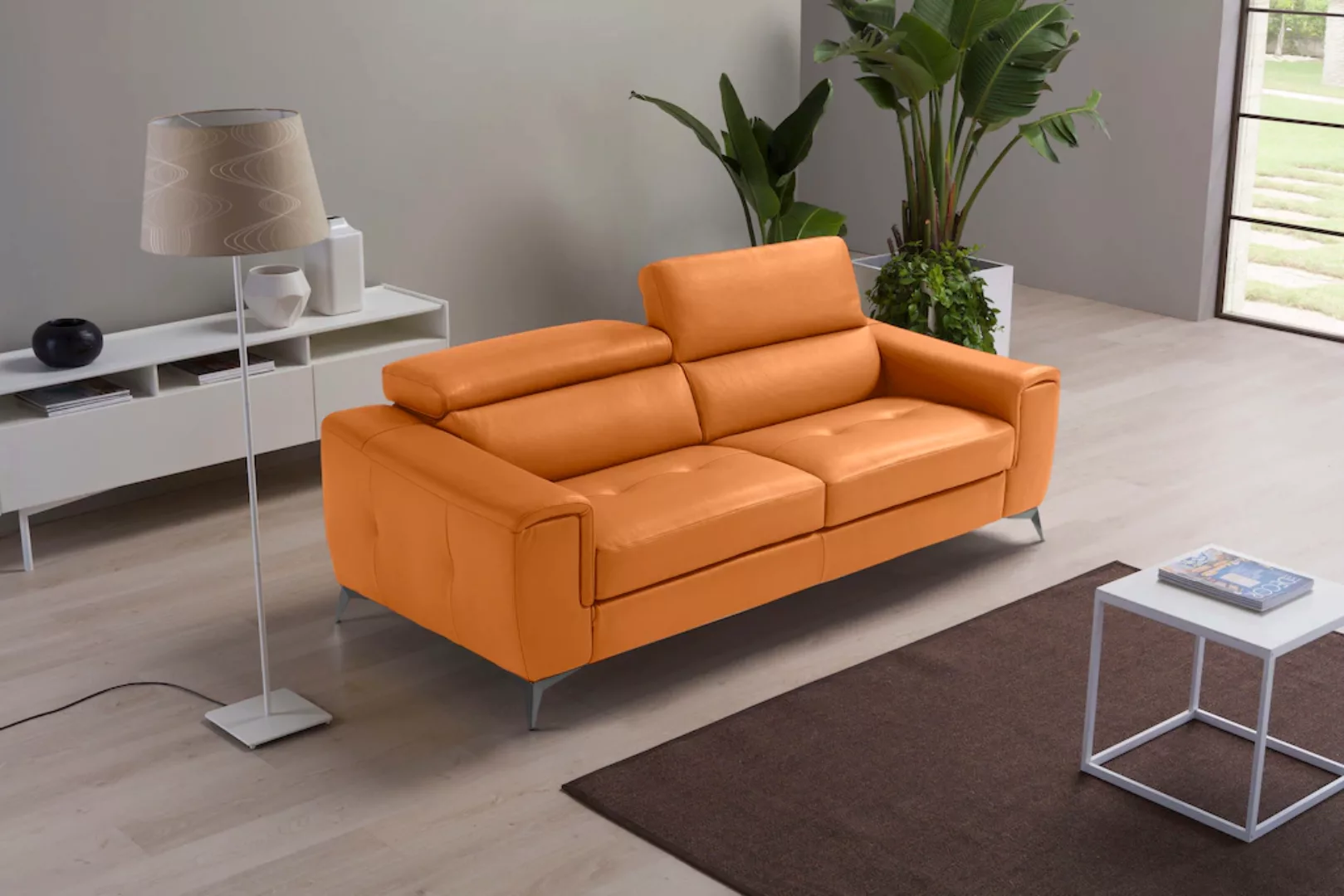 Egoitaliano 2,5-Sitzer "Francine, Designsofa, Loungesofa", Kopfteile manuel günstig online kaufen