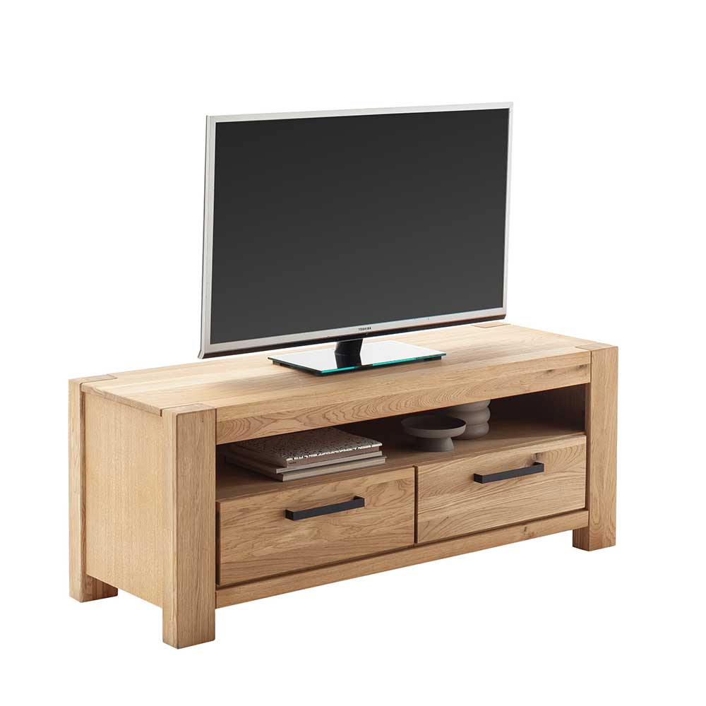 TV Board Fernsehtisch in modernem Design 130 cm breit günstig online kaufen