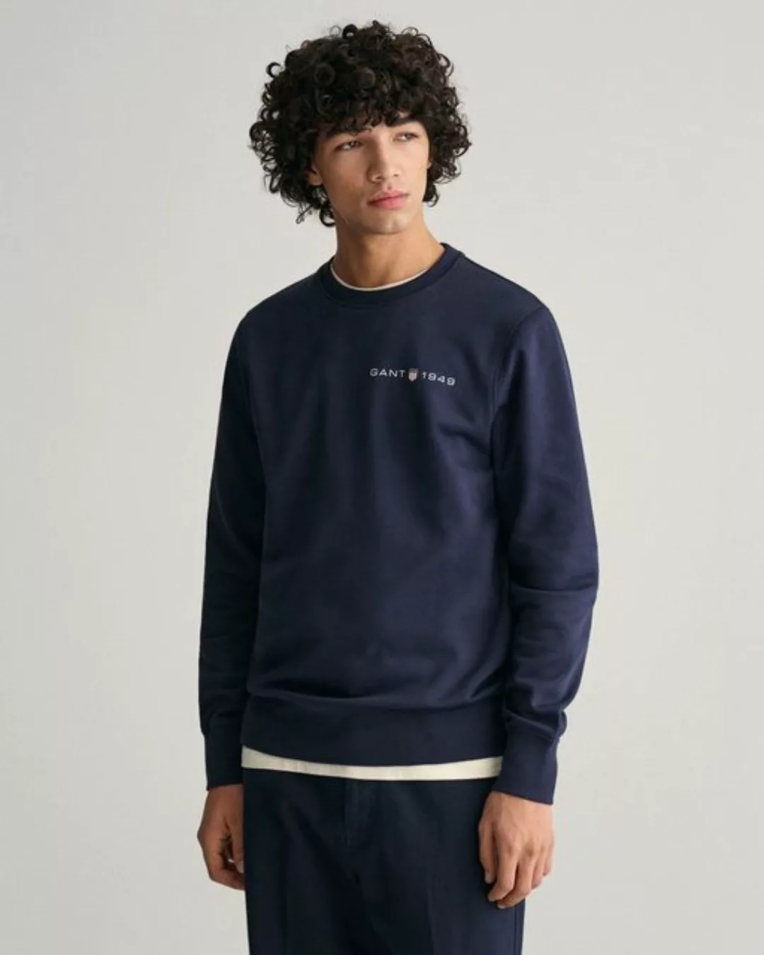 Gant Sweatshirt PRINTED GRAPHIC C-NECK SWEAT günstig online kaufen