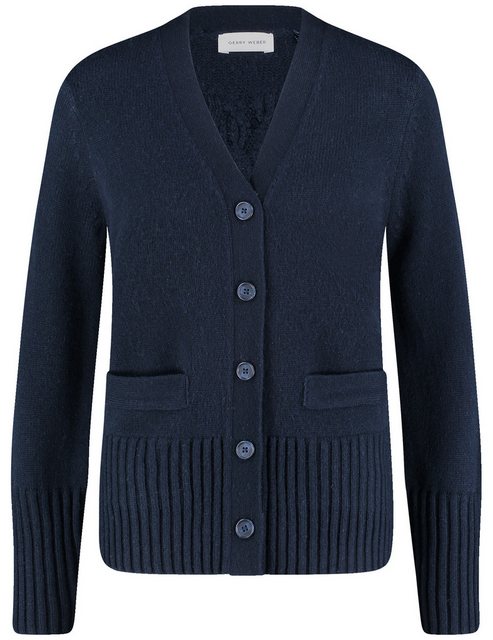 GERRY WEBER Cardigan Strickjacke mit Wollanteil günstig online kaufen