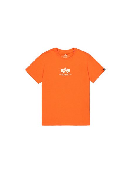 Alpha Industries T-Shirt Alpha Industries Men - T-Shirts Basic T Mid Logo günstig online kaufen