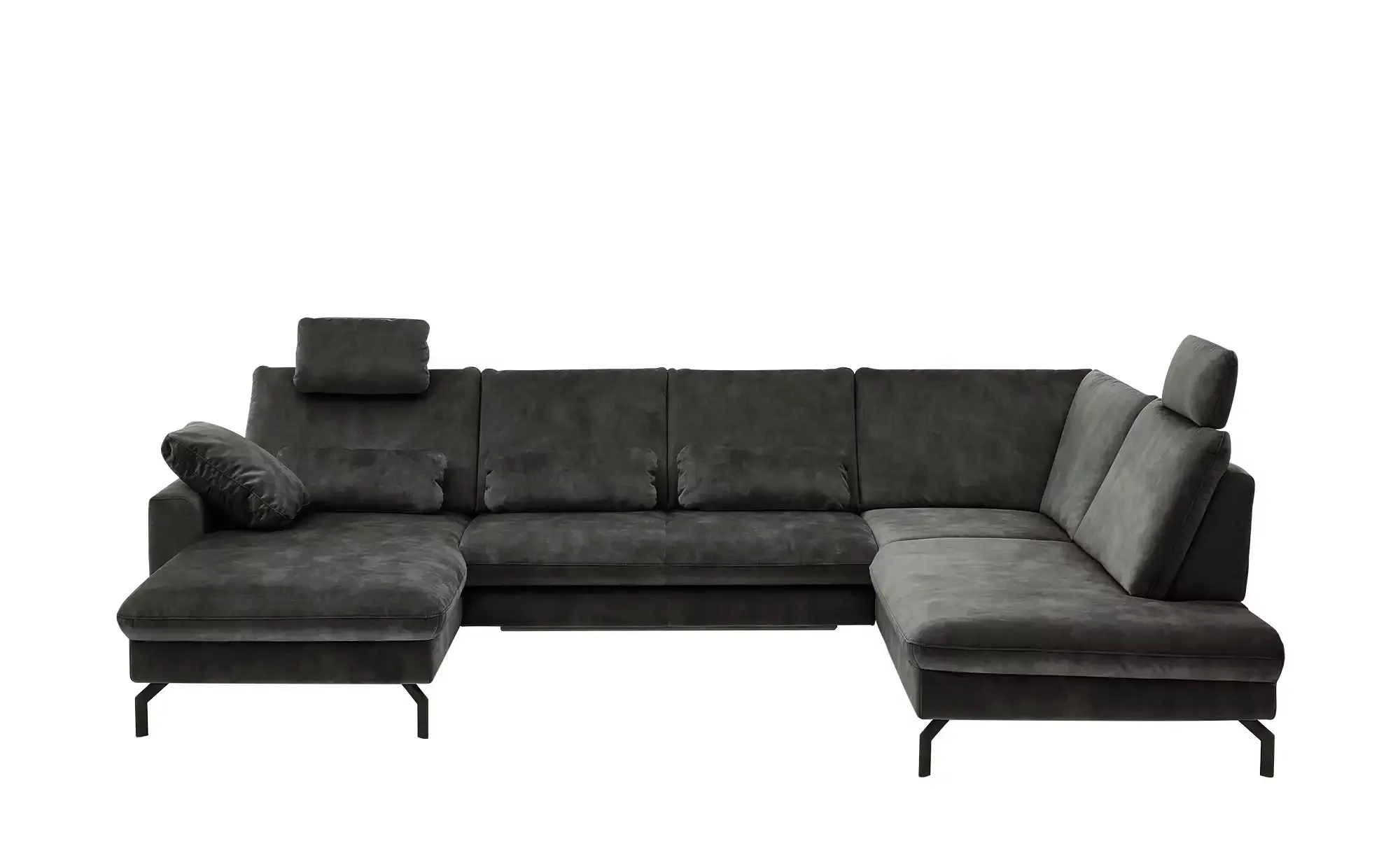 meinSofa Wohnlandschaft  Grace ¦ grau ¦ Maße (cm): B: 332 H: 89 T: 220 Pols günstig online kaufen