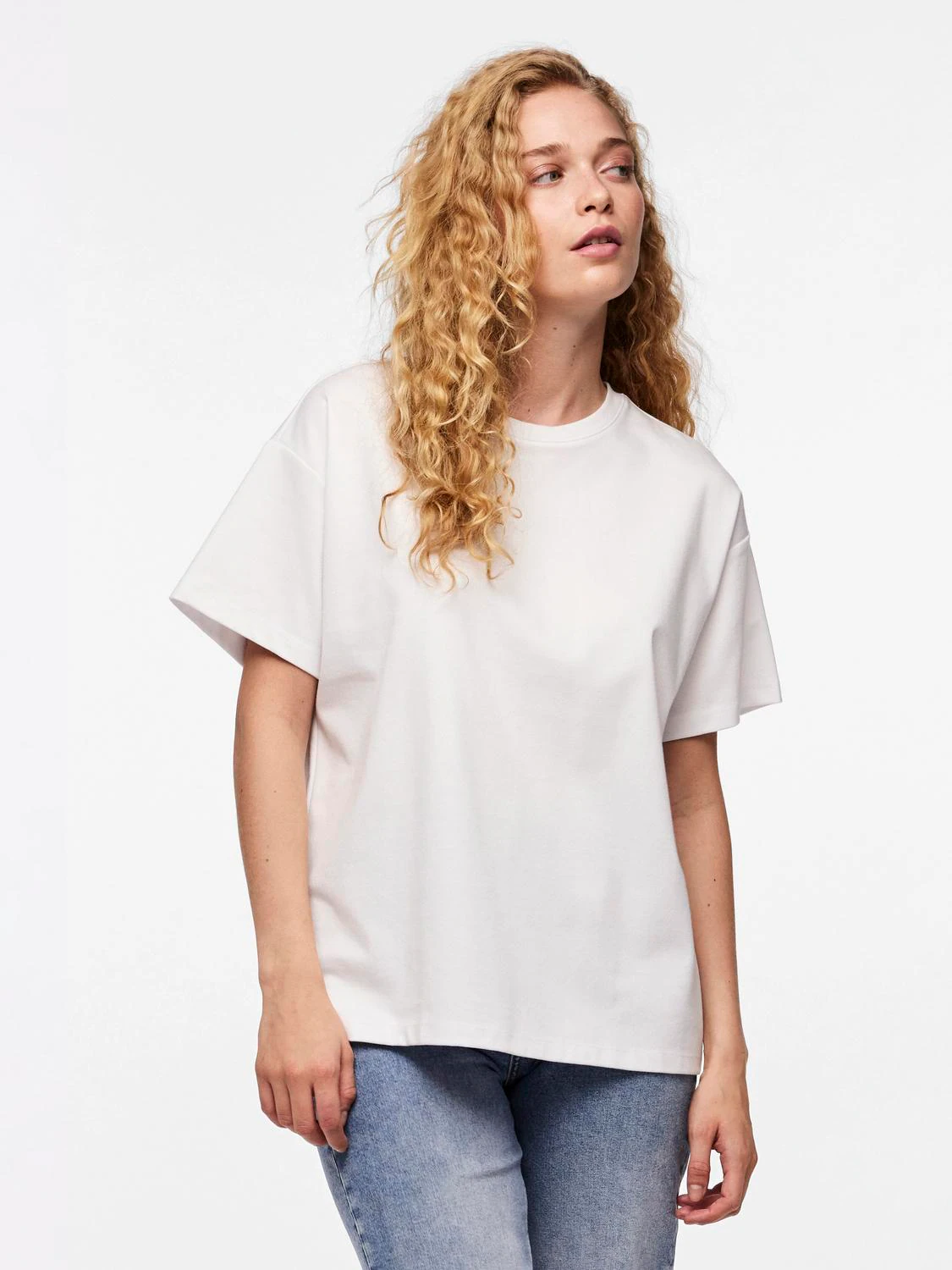 pieces Kurzarmshirt PCSKYLAR SS OVERSIZED TEE NOOS günstig online kaufen