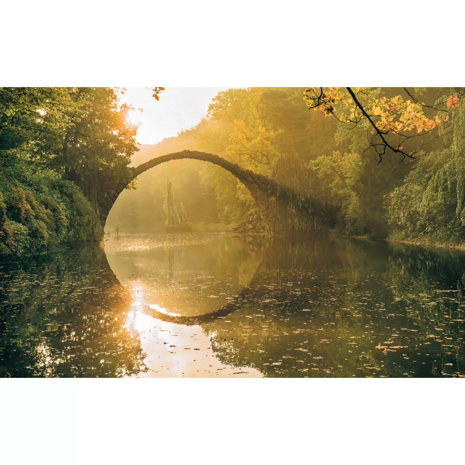 KOMAR Vlies Fototapete - Devil's Bridge - Größe 400 x 250 cm mehrfarbig günstig online kaufen
