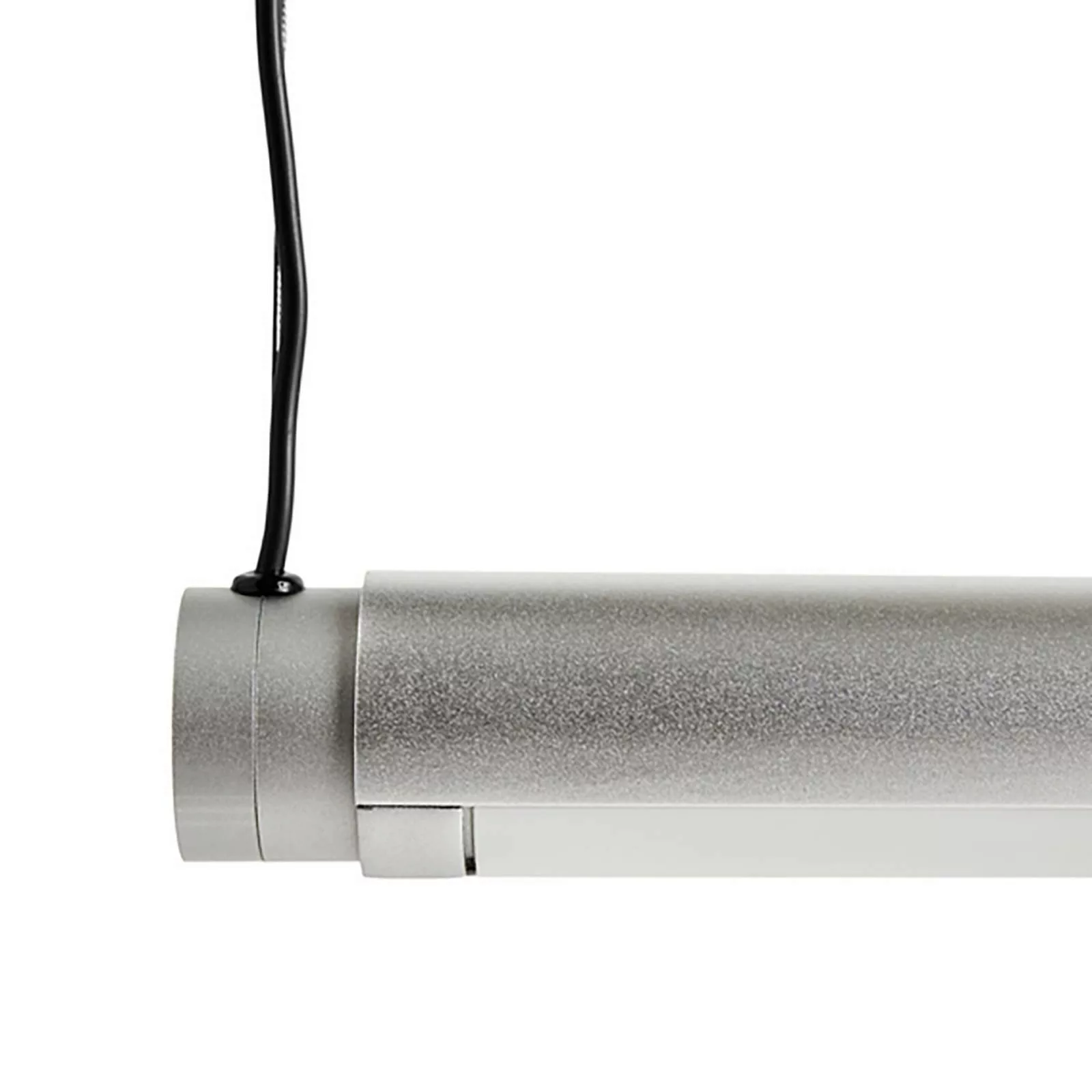 HAY Factor Linear LED-Hängelampe diffused, alu günstig online kaufen