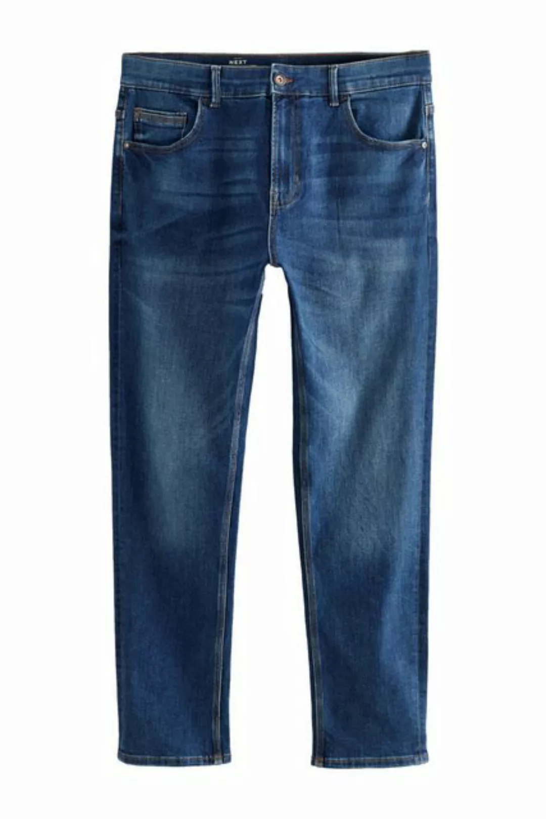 Next Slim-fit-Jeans Authentische Slim Fit Jeans mit weicher Haptik (1-tlg) günstig online kaufen