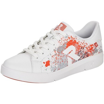Rieker  Sneaker 41901-81 -orange 41901-81 white-orange günstig online kaufen