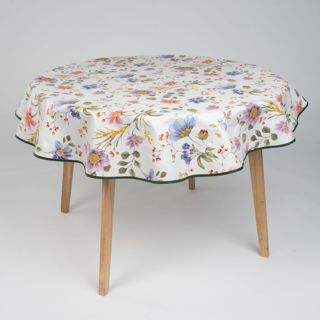 laro Tischdecke 140cm runde Wachstuchtischdecke mit günstig online kaufen