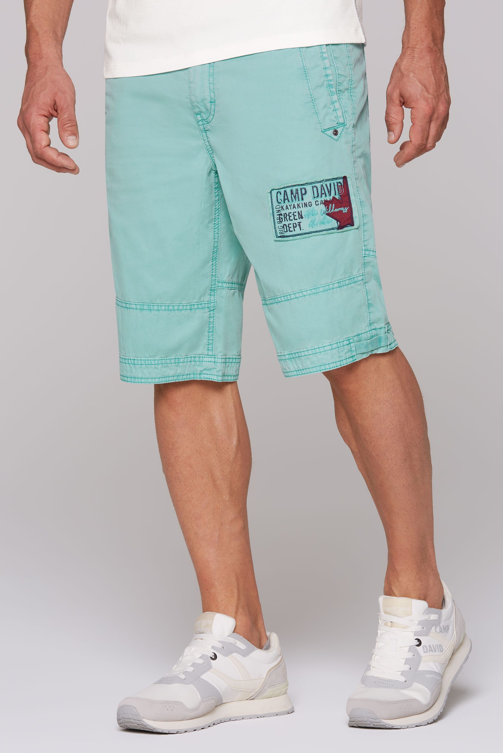 CAMP DAVID Bermudas Sommerhose mit großem günstig online kaufen