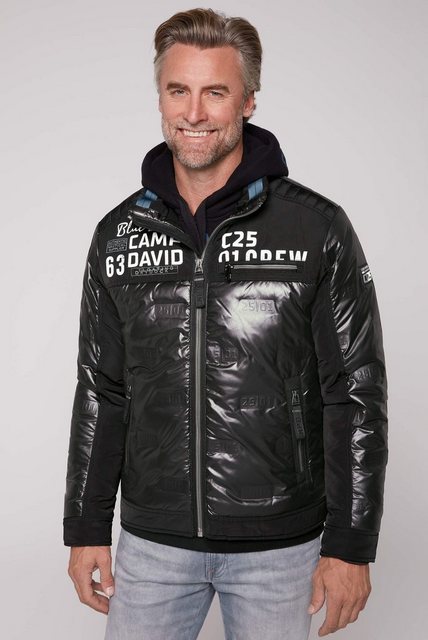 CAMP DAVID Winterjacke mit Steppeinsätzen günstig online kaufen