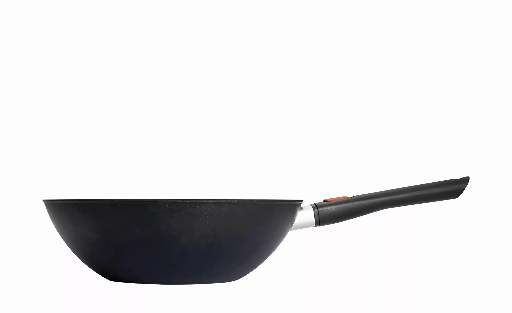 Wok Ø 30 cm ¦ schwarz ¦ Aluminium ¦ Maße (cm): H: 10  Ø: 30 Töpfe & Pfannen günstig online kaufen