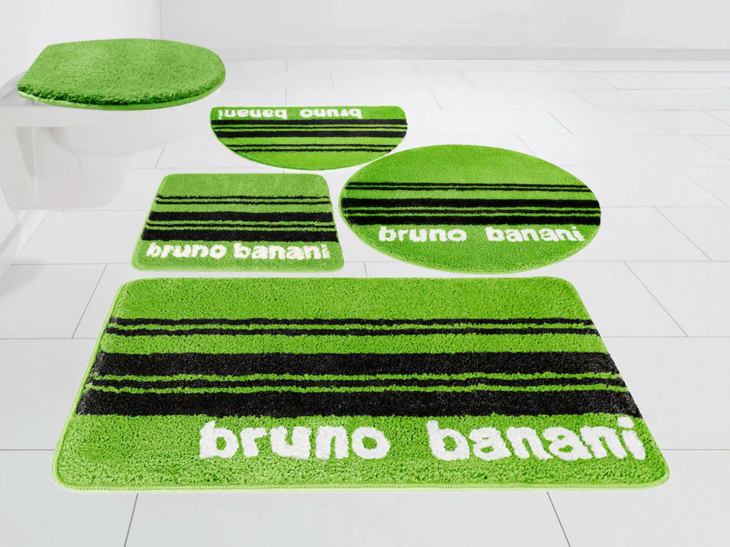 Bruno Banani Badematte »Daniel«, Höhe 20 mm, rutschhemmend beschichtet, fuß günstig online kaufen