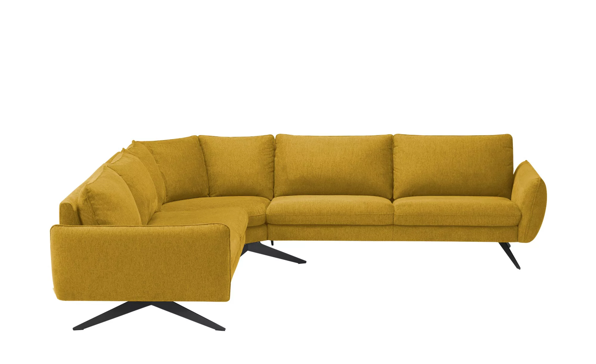 smart Ecksofa  Lovely ¦ gelb ¦ Maße (cm): B: 286 H: 82 T: 286 Polstermöbel günstig online kaufen