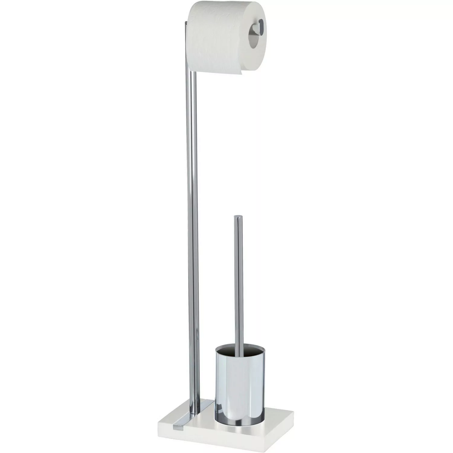 Wenko Stand WC-Garnitur Noble Weiß günstig online kaufen