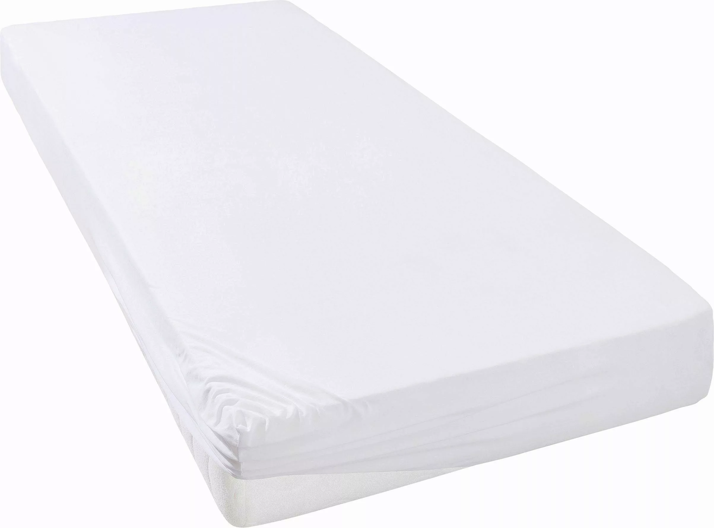 Leonique Spannbettlaken »Malia in Gr. 90x200, 140x200 oder 180x200 cm«, aus günstig online kaufen