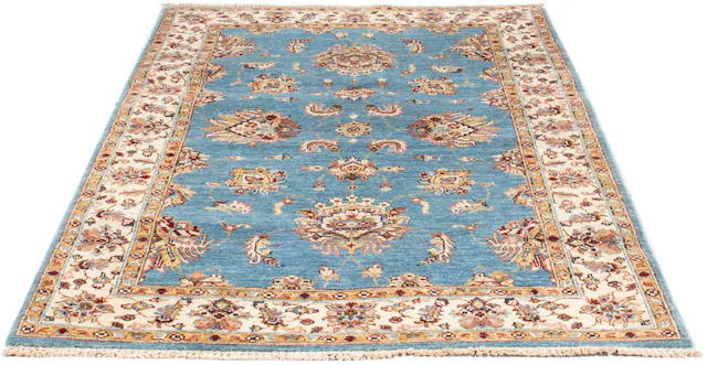 morgenland Orientteppich »Ziegler - 183 x 125 cm - hellblau«, rechteckig, W günstig online kaufen