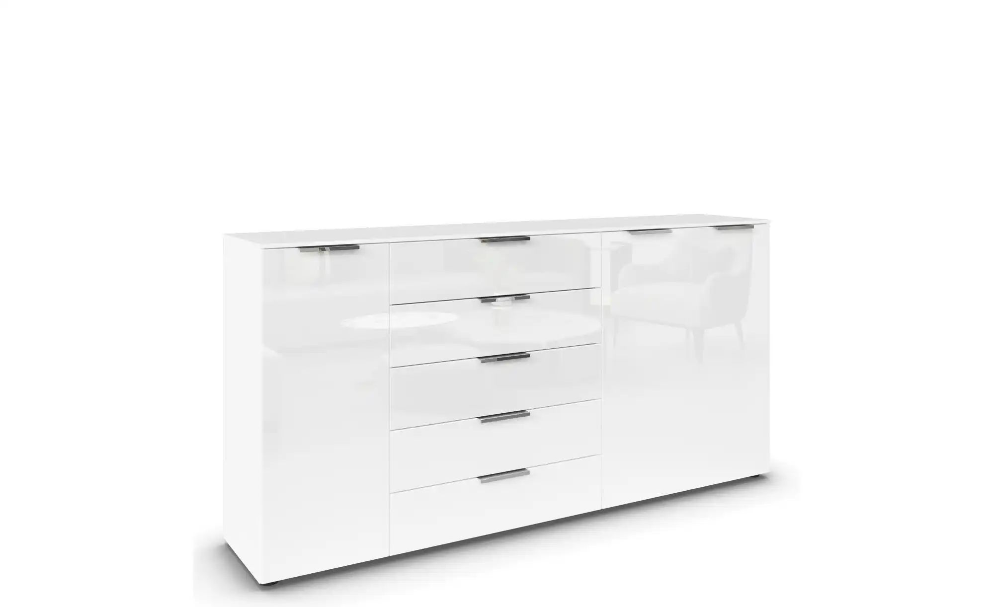 Sideboard ¦ weiß ¦ Maße (cm): B: 199 H: 100 Kommoden & Sideboards > Sideboa günstig online kaufen