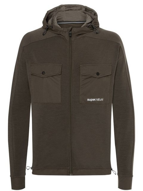 SUPER.NATURAL Outdoorjacke Merino Jacke M ALPINE POCKET JACKET wärmender Me günstig online kaufen